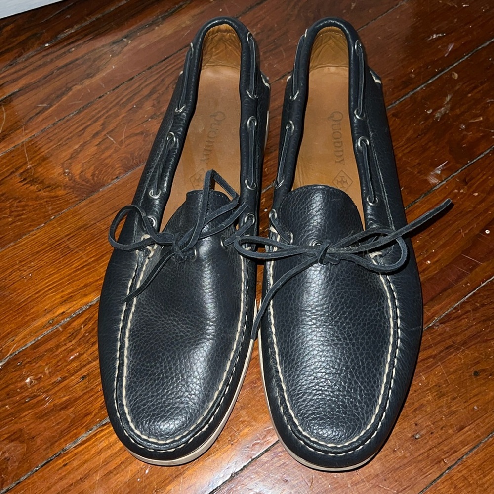 Quoddy Boat Shoes - Blue Men’s 12